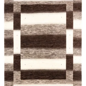 Gabbeh teppe - Loribaft persisk teppe - 297 x 221 cm - grå