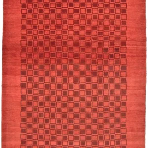Gabbeh teppe - Loribaft persisk teppe - 298 x 204 cm - rød