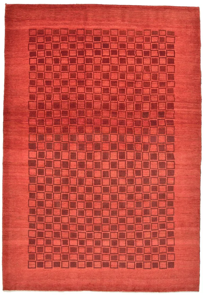 Gabbeh teppe - Loribaft persisk teppe - 298 x 204 cm - rød
