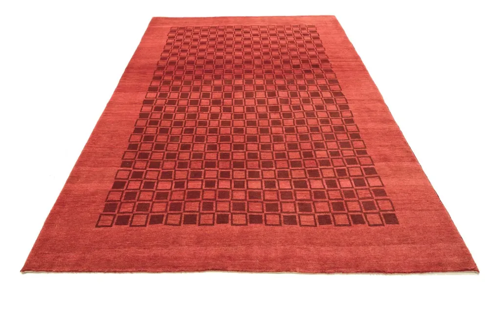 Gabbeh teppe - Loribaft persisk teppe - 298 x 204 cm - rød