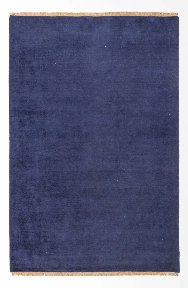 Gabbeh teppe - Loribaft persisk teppe - 300 x 200 cm - mørkeblå