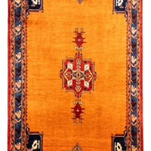 Gabbeh teppe - Loribaft persisk teppe - 300 x 210 cm - gull