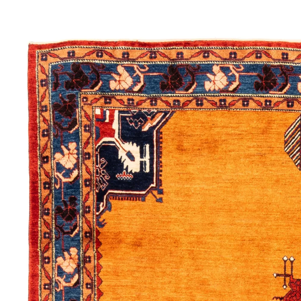Gabbeh teppe - Loribaft persisk teppe - 300 x 210 cm - gull