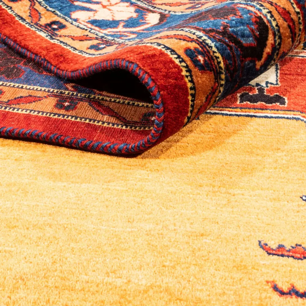 Gabbeh teppe - Loribaft persisk teppe - 300 x 210 cm - gull