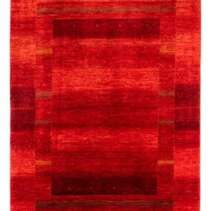 Gabbeh teppe - Loribaft persisk teppe - 300 x 221 cm - rød