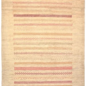 Gabbeh teppe - Loribaft persisk teppe - 301 x 205 cm - sand