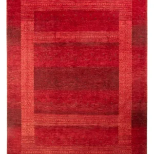 Gabbeh teppe - Loribaft persisk teppe - 302 x 219 cm - rød