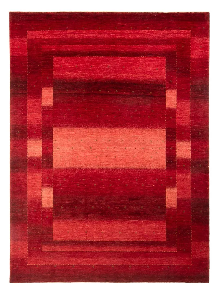 Gabbeh teppe - Loribaft persisk teppe - 302 x 222 cm - rød