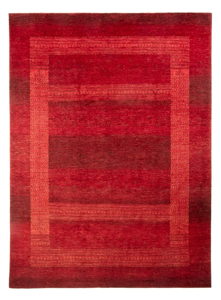 Gabbeh teppe - Loribaft persisk teppe - 302 x 219 cm - rød