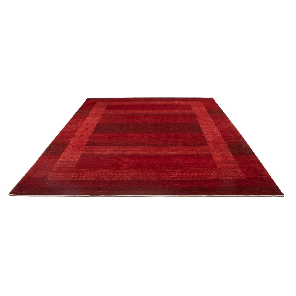 Gabbeh teppe - Loribaft persisk teppe - 302 x 219 cm - rød