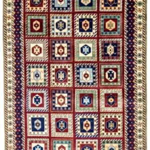 Gabbeh teppe - Loribaft persisk teppe - 303 x 197 cm - flerfarget