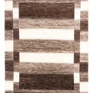 Gabbeh teppe - Loribaft persisk teppe - 304 x 226 cm - brun