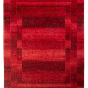 Gabbeh teppe - Loribaft persisk teppe - 304 x 215 cm - rød