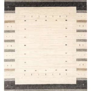 Gabbeh teppe - Loribaft persisk teppe - 304 x 207 cm - beige
