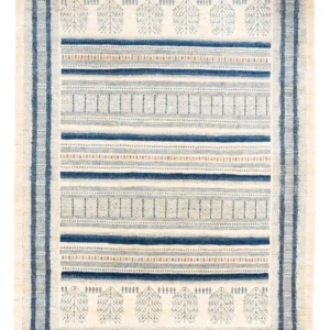 Gabbeh teppe - Loribaft persisk teppe - 308 x 226 cm - krem