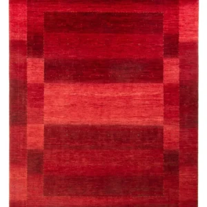 Gabbeh teppe - Loribaft persisk teppe - 313 x 229 cm - rød