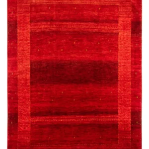 Gabbeh teppe - Loribaft persisk teppe - 313 x 231 cm - rød