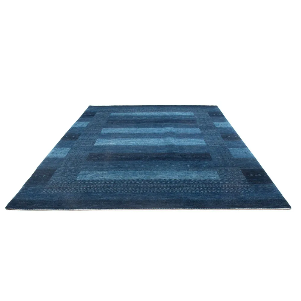 Gabbeh teppe - Loribaft persisk teppe - 322 x 226 cm - mørkeblå