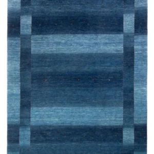Gabbeh teppe - Loribaft persisk teppe - 331 x 222 cm - havblå