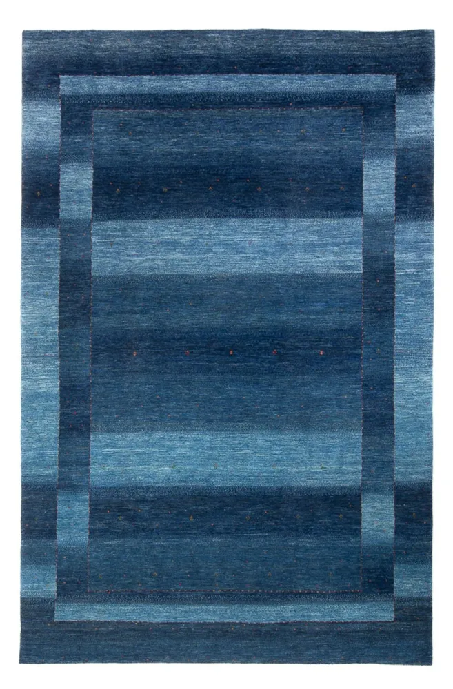 Gabbeh teppe - Loribaft persisk teppe - 331 x 222 cm - havblå