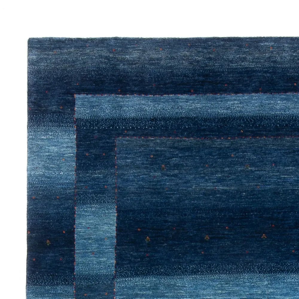 Gabbeh teppe - Loribaft persisk teppe - 331 x 222 cm - havblå