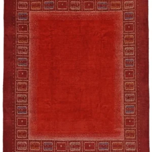 Gabbeh teppe - Loribaft persisk teppe - 353 x 257 cm - rød