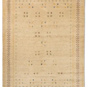 Gabbeh teppe - Loribaft persisk teppe - 400 x 300 cm - beige