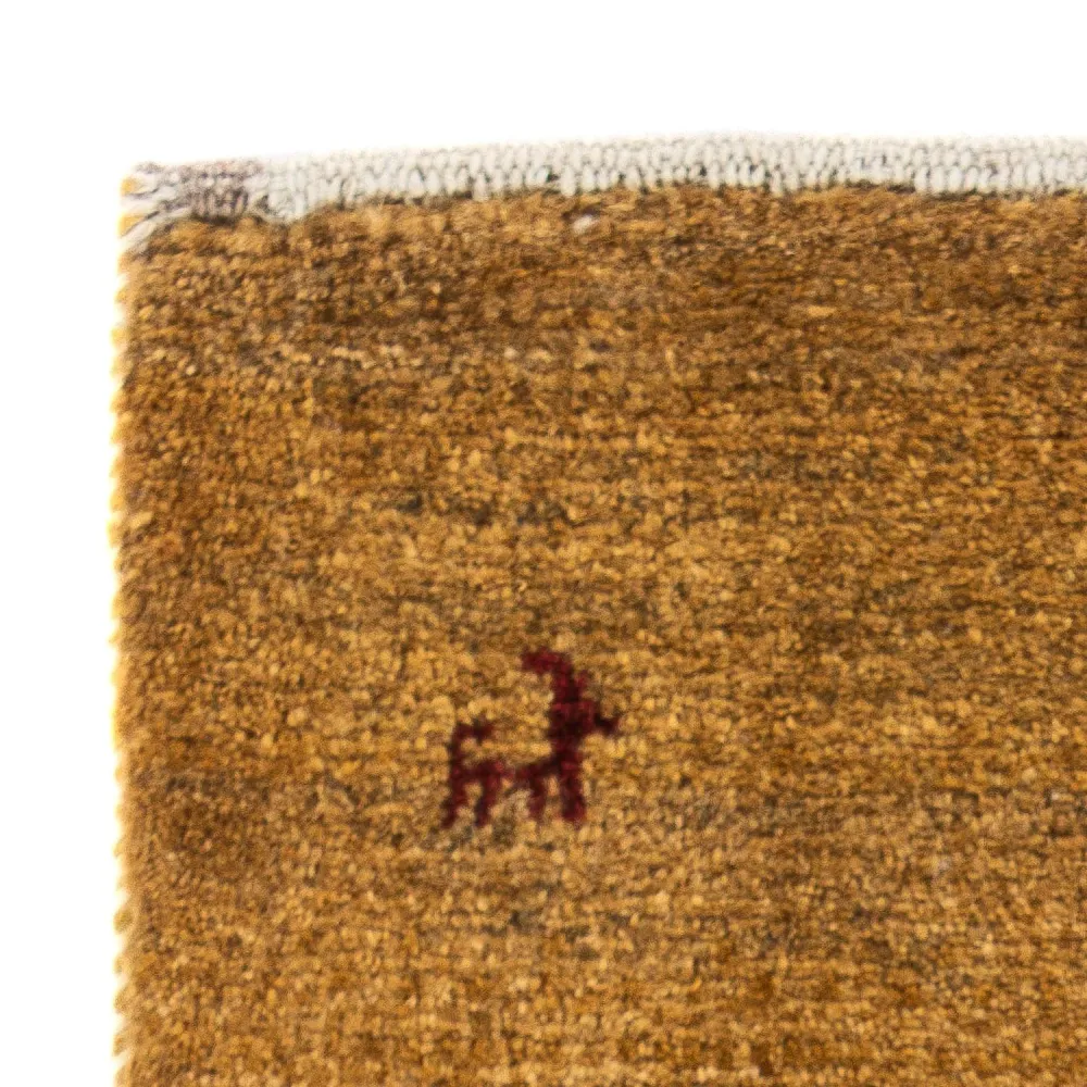 Gabbeh teppe - Loribaft persisk teppe - 60 x 40 cm - brun