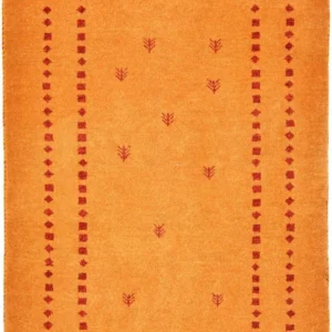 Gabbeh teppe - Loribaft persisk teppe - 98 x 62 cm - oransje