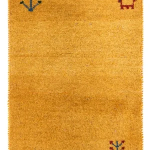 Gabbeh teppe - Loribaft persisk teppe - 60 x 40 cm - oransje