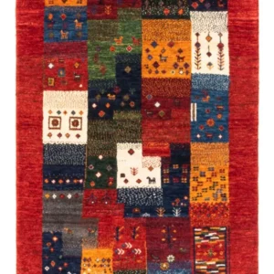 Gabbeh teppe - Loribaft persisk teppe - Royal - 132 x 82 cm - flerfarget