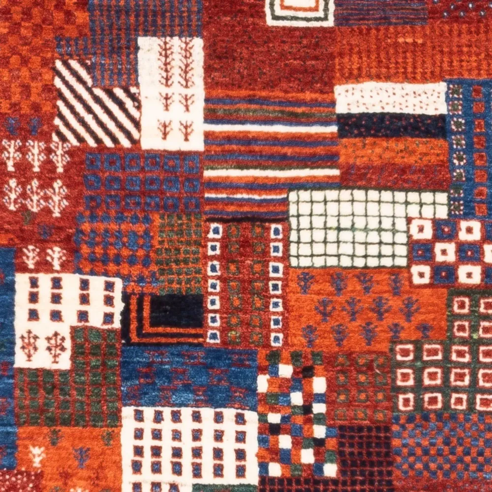 Gabbeh teppe - Loribaft persisk teppe - Royal - 123 x 80 cm - flerfarget