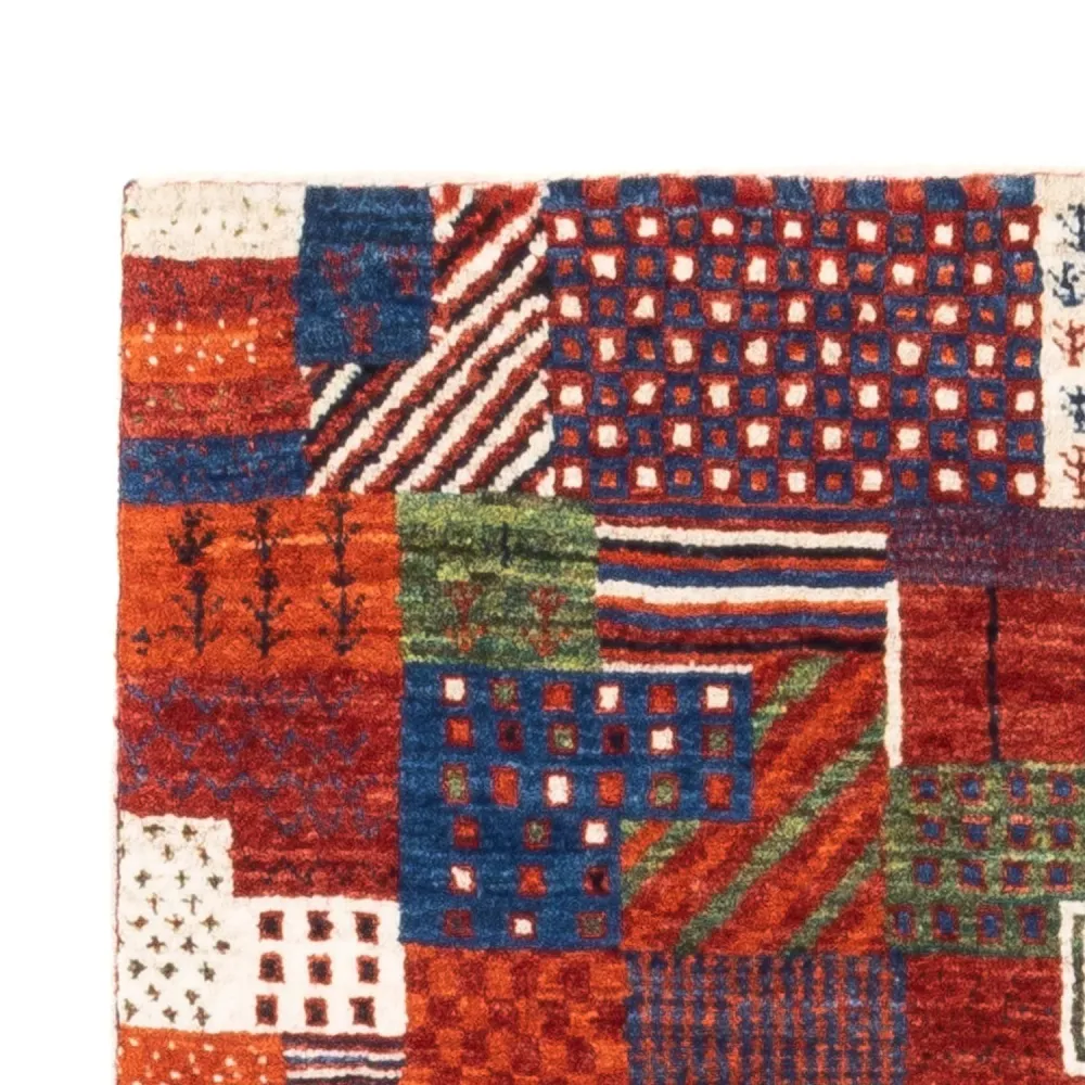 Gabbeh teppe - Loribaft persisk teppe - Royal - 123 x 80 cm - flerfarget