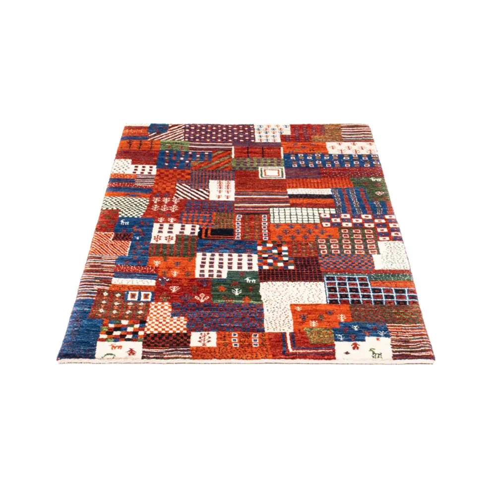 Gabbeh teppe - Loribaft persisk teppe - Royal - 123 x 80 cm - flerfarget