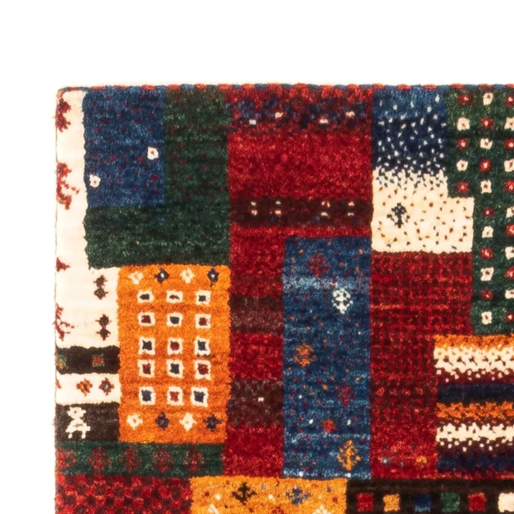Gabbeh teppe - Loribaft persisk teppe - Royal - 132 x 80 cm - flerfarget