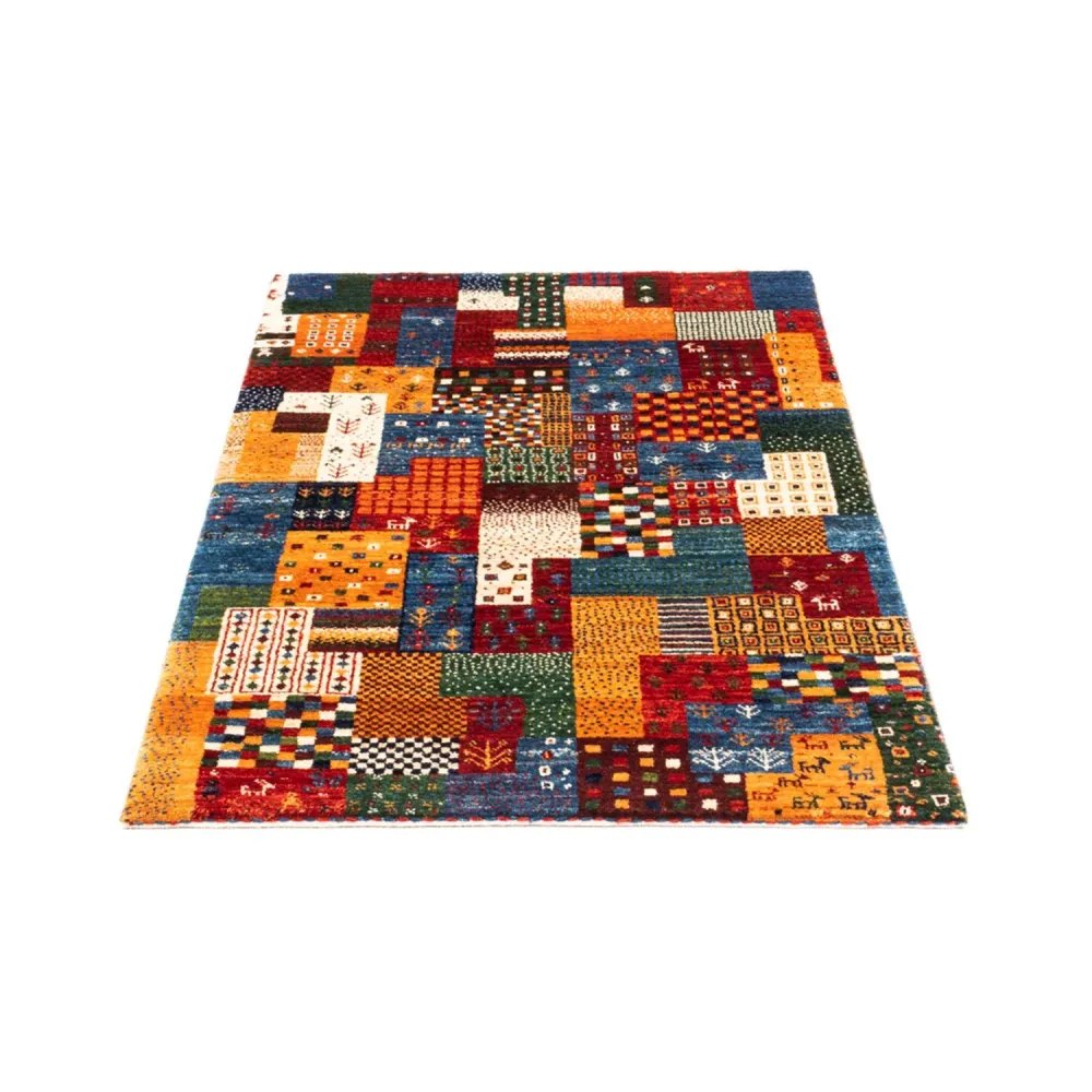 Gabbeh teppe - Loribaft persisk teppe - Royal - 132 x 80 cm - flerfarget