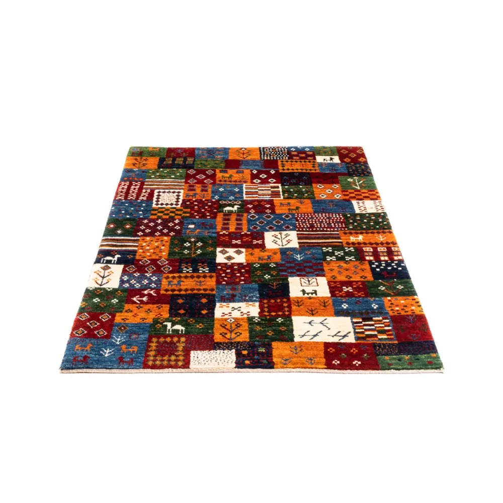 Gabbeh teppe - Loribaft persisk teppe - Royal - 128 x 87 cm - flerfarget