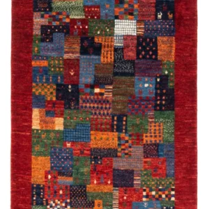 Gabbeh teppe - Loribaft persisk teppe - Royal - 133 x 87 cm - flerfarget
