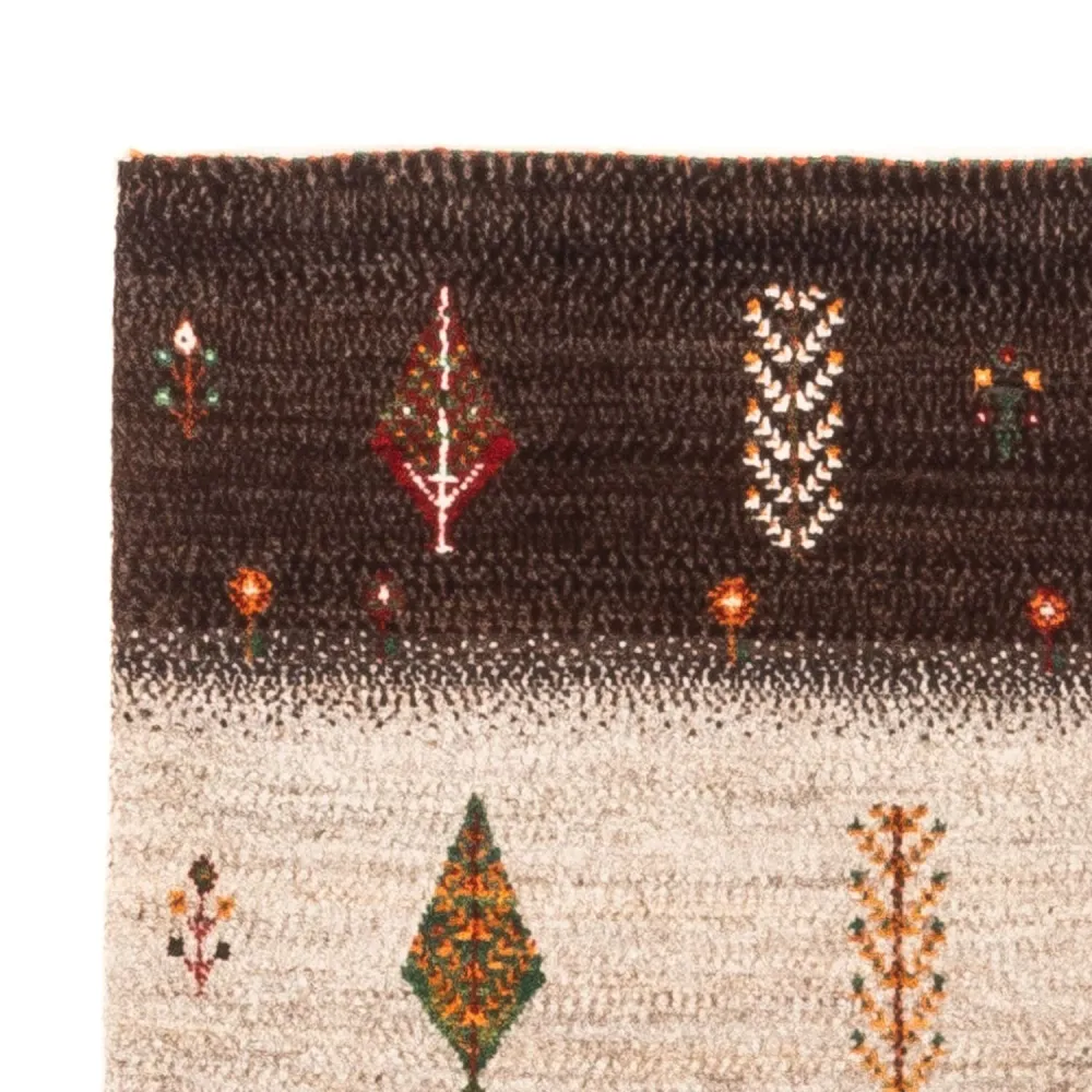 Gabbeh teppe - Loribaft persisk teppe - Royal - 126 x 84 cm - grå