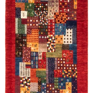 Gabbeh teppe - Loribaft persisk teppe - Royal - 127 x 88 cm - flerfarget