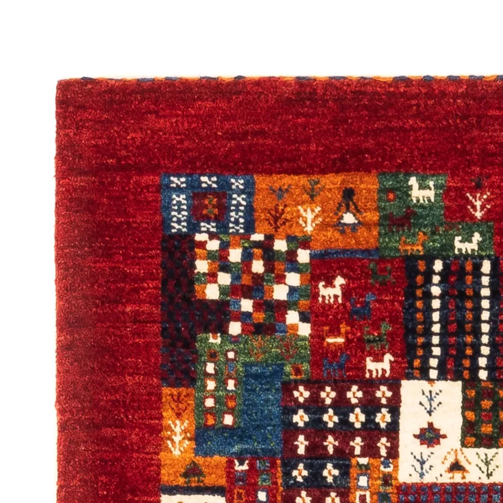 Gabbeh teppe - Loribaft persisk teppe - Royal - 122 x 84 cm - flerfarget