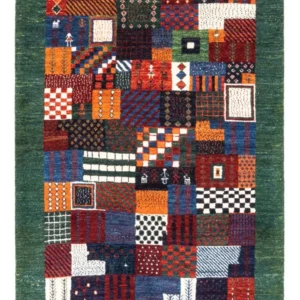 Gabbeh teppe - Loribaft persisk teppe - Royal - 118 x 83 cm - flerfarget