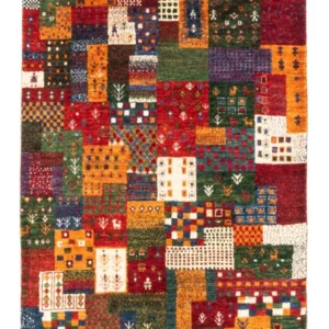 Gabbeh teppe - Loribaft persisk teppe - Royal - 134 x 85 cm - flerfarget