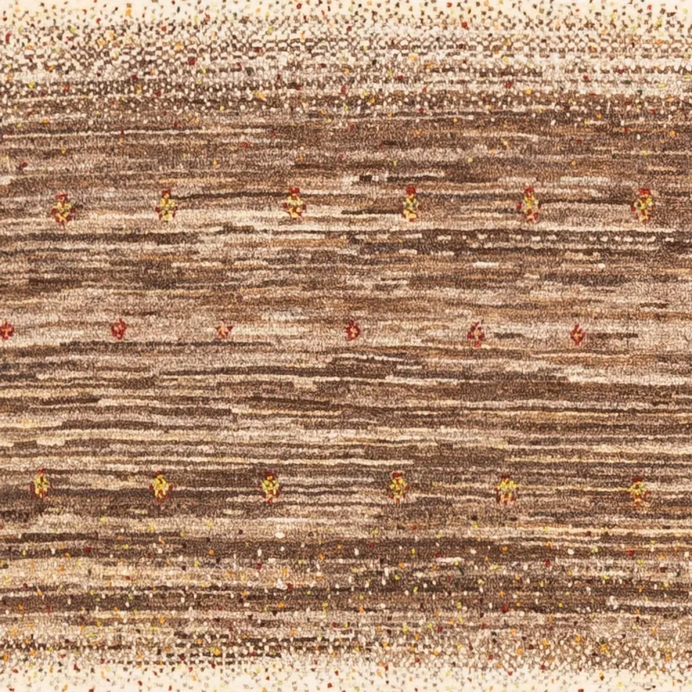 Gabbeh teppe - Loribaft persisk teppe - Royal - 121 x 82 cm - grå