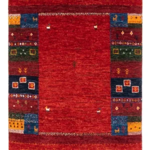 Gabbeh teppe - Loribaft persisk teppe - Royal - 121 x 81 cm - flerfarget