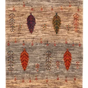 Gabbeh teppe - Loribaft persisk teppe - Royal - 133 x 81 cm - flerfarget