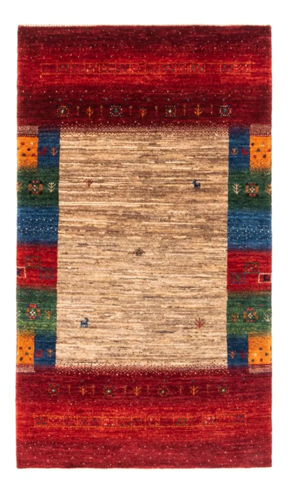 Gabbeh teppe - Loribaft persisk teppe - Royal - 136 x 85 cm - flerfarget