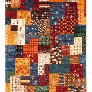 Gabbeh teppe - Loribaft persisk teppe - Royal - 132 x 80 cm - flerfarget