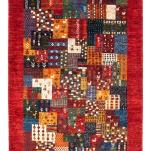 Gabbeh teppe - Loribaft persisk teppe - Royal - 122 x 86 cm - flerfarget