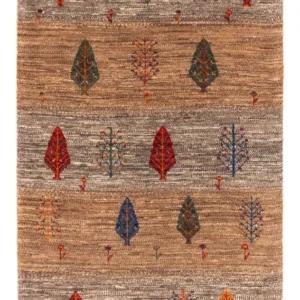 Gabbeh teppe - Loribaft persisk teppe - Royal - 123 x 81 cm - flerfarget